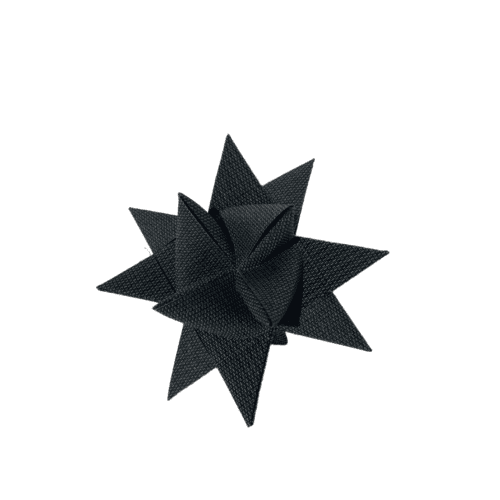 Segeltuch-Weihnachtsstern - Basalt